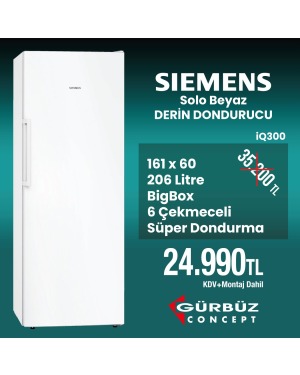 Siemens GS29VVWE0N iQ300 Solo Derin Dondurucu