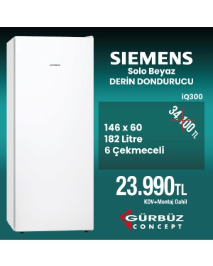 Siemens GS24VVWE0N iQ300 Solo Derin Dondurucu